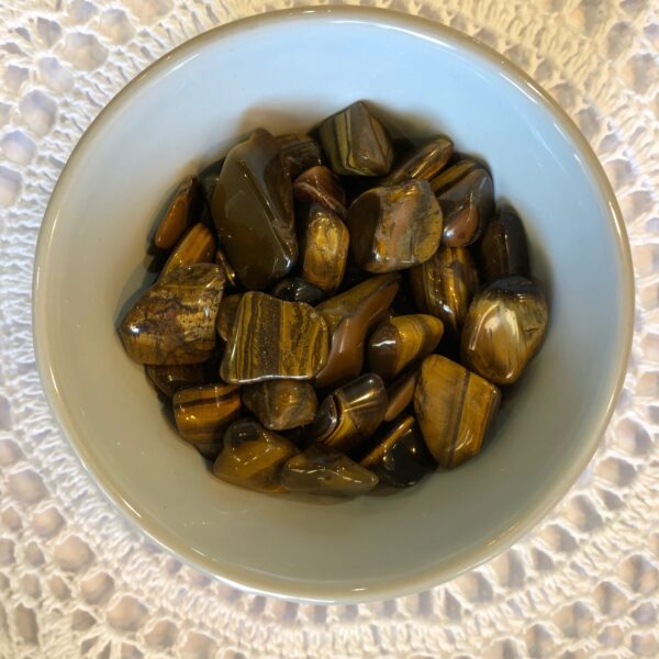 Tiger Eye Tumble Stone