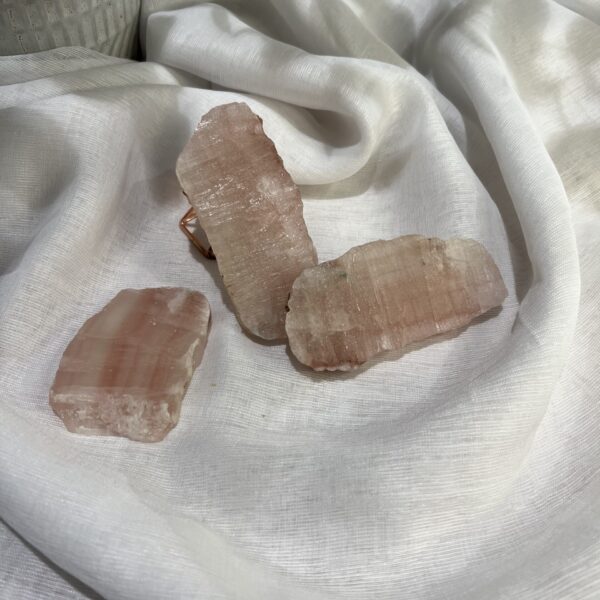 Rose Calcite Slab Medium