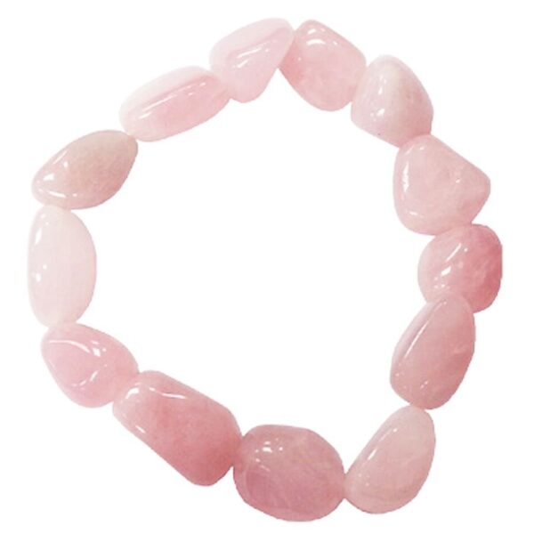 Rose Quartz Nugget Bracelet